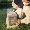 Trasportini per gatti 1313Pet Borsa a tracolla pieghevole traspirante portatile Borse per cuccioli di cane Borsa da viaggio per animali domestici da viaggio in uscita