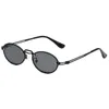 Sonnenbrille Mode für Männer Frauen Ovale kleine Sonnenbrille UV400 Schutz Vintage Brillen Retro Sonnenbrille Lunette Soleil Femme