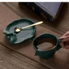 Muggar Creative Face Porcelain Cup Saucer Tea Set Kissing Art Mug Ceramic Coffee Office Wedding Present Kitchen Dining Bar