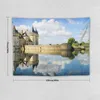 Tapestries Chateau De Sully Sur Loire In The Sun - Vintage Tapestry Decoration For Home Room Decorations Aesthetic Carpet Wall