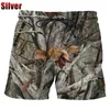 Summer 3d Camouflage Printed Mens Shorts Funny Fashion Casual Personality Cool Natural Scenery Beach Shorts Swimming Trunks 240402