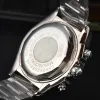 Top Mens Watch Wysokiej jakości luksusowe zegarki ze stali nierdzewnej szafir szklarnia automatyczny ruch mechaniczny Pełny stal nierdzewna Luminous Man Master Watch P88