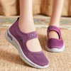 Casual Shoes Summer Elegant Women's Sneakers Breattable Cotton Loafers Tennis Kvinnlig mjuk mamma som arbetar utomhuslägenheter