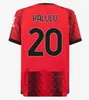 23 24 milans ibrahimovic Giroud Soccer Jerseys 2023 Pulisic Theo tonali reijnders camisa romagnoli rafa lea s.castillejo reijnders uniforme de futebol loftus-corek