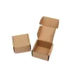 Mailleurs 10pcs / lot Brome en papier ondulé Boîte d'aéronef Carton Boîte d'emballage Carton Postal Express Expédition Package