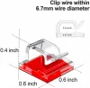 ケーブルオーガナイザークリップワイヤーウィンダーホルダーコードプロテクターUSBケーブル管理接着フックデスクデスク車両イヤホンマウス