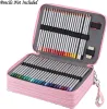 Bags Pencil Case,72/120/200 Slots Holds Portable Colored Pencil Case, Colored Pencil Case Organizer with Zipper for Pencils School