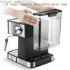 Kahve Yapıcıları Puxil Expresso Kahve Makinesi 20 Bar Yarı Otomatik Cappuccino İtalyan Latte Kahve Makinesi Buharlı Çubuk Su Isıtıcı 220-240V 50-60Hz Y240403