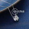 Classic Design Love Jewelry necklace s925 head clavicle temperament same silver chain jewelry With Logo