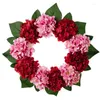 Dekorative Blumen Frühling Sommerkränze Künstlicher Blumenkranz für Haustür Blume Home Dekoration