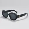 Полный рамный роскошный дизайнерские солнцезащитные очки Cel Brand Мужские и женские защиты солнечные очки маленькие модные овальные очки Premium UV 400 Поляризованные солнцезащитные очки DHL Shipping
