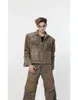남성용 재킷 M03165 패션 코트 2024 활주로 고급 유럽 디자인 파티 스타일