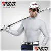 Camisetas de golfe camisetas pgm mens de proteção solar camisa de gelo de manga longa t anti-uv roupas íntimas de roupa de roupa de baixo Droga esportes esportivos de esportes ao ar livre Ottwz