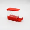 Hot Sale White Red Yellow Blue Color Dental Orthodontic Dentist Cotton Roll Dispenser Holder Press Type Box- for Orthodontic Dentist Cotton Holder