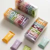 Towel 14pcs Colorful Disposable Compressed Outdoor Travel Makeup Remover Face Tablet Cloth Wipes For El