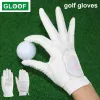 Handskar 1Pair Women's Golf Gloves Microfiber Soft Fit Sport Grip Dåliga handskar Antiskid andningshandskar