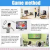 Gåva till TV -löpande filt Yoga Game Computer Kids Toy Indoor HD 3D Double Dance Mat PVC Massage Learning Home 240422