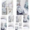 Babykrippen 2024 Bett Stoßfänger Knoten Kissen Kissen für Jungen Mädchen vier Geflecht Cot Crib Protektor Cuna Para Room Decor Drop Lieferung Kinder ma otabm