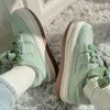 Chaussures décontractées Avocado Color Board Fashion Sneakers Sports de plein air pour femmes Marche confortable