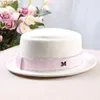 Wide Brim Hats Bucket Womens Fedora Hat Fashion 100% Pure Australian Wool with Pork Pie Party Wedding Formal Felt yq240403