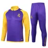 NEU 2024 2025 Real Madrid Kinder Männer Kit Tracksuit Training Anzug Dragon Madrid Vini Jr. Bellingham Madrid Fußball Camavinga Sportswear Chandal Futbol Survetement