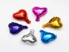 50pcs Heart Shape Foil Helium Balloon Anniversary Decor 5 inch Red Blue Green Purple Gold Silver Color6424072