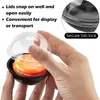 Take Out Containers -250 Pack Clear Plastic Mini Cupcake Container Individual Packaging Treat Boxes With Dome Lids For Muffin Macaron