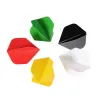 50Pcs High Quality Pure Color Dart Wing Tail Professional PET Darts Flight Fin Darts Accessories