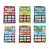 Set van 12 exotisch speelgoed Soft Foam Cognitieve groeiende dier tabletten Kwet Ocean Farm Animal