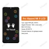 Super AMOLED 6,39 "pour Xiaomi MI 9 LCD Affichage tactile Pièces de remplacement Digiziter pour MI9 Affichage M1902F1G Écran LCD