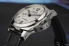 Lyxdesigner tittar på armbandsur omedelbar serie PAM00499 Automatiska maskiner 44mm vattentätt rostfritt stål iris