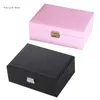 Boîtes à bijoux Luxurious boîtes à bijoux de stockage bijou-cadeau pour les femmes xxfd