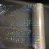 Filmy 120M Holograficzne Tranrzysta gorąca folia papieru do laminatora Film Film Laser Drukarka Laserowa karta rzemieślnicza 21 cm