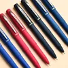 153pcs 10mm 07 05 Signature Gel Pen Black Blue Rouge Pratiquant la calligraphie Antibactérien Ballpoint Student grande capacité 240320