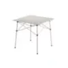 Meubels compact 27.6 "W x 27.6" l Rollop aluminium volwassen campingtafel, sier vouwtafel picknicktafel draagbare tabel