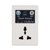 Professional UK/EU 220V Phone RC Remote Wireless Control Smart Switch GSM Socket Power Power for Home Home Mose Appliance