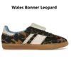 Chaussures décontractées pour hommes femmes og baskets classiques pour hommes Originals Galles Bonner Black Cream Leopard Shoe Cloud Blanc Blanc Black Argile Strata avec boîte Box Trainers Sneaker