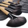 Gift Bag Of 24 pcs Makeup Brush Sets Professional Cosmetics Brushes Eyebrow Powder Foundation Shadows Pinceaux Make Up Tools 240327