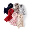 Scarves Winter Pure Cashmere Knit Women Shawl 170 30 Female High Quality Scarf With Tassels Fashion Solid Soft Poncho