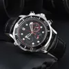 Mens Luxury Haima Series Quartz Watch Top Designer высококачественные модные повседневные водонепроницаемые мужские кожаные деловые часы Quartz Watch
