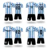 Argentina Home Jersey Football Kit tryckt spel Maradona Jersey