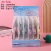 Pencils 36pcs Kawaii Mechanical Pencils Pen Students Stationery 0.5 0.7 Black Boxed Children Writting Movable Pencils Kids Gift For Girl