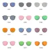 Lunettes de soleil petites lunettes de soleil rondes rétro pour femmes design de marque rétro pour femmes miroir de luxe verres légers oculos de soll240403