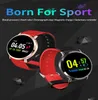 T8 Polsino Pressione Sanguigna HD Sn Fitness Tracker Cardiofrequenzimetro Ricaricabile Peeter Smart Watch red2538472