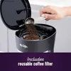 Cafetières de cafetière Machine de café programmable avec pause automatique et carafe en verre 5 tasses noires |États-Unis |Nouveau Y240403