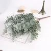 Dekorative Blumen Eukalyptus Stängel künstliche Blätter gefälschte Blattzweige für Home Office Bouquet Herzstück Hochzeitsdekoration