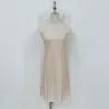Vår/sommar ny linnetryck klänning