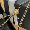 Mini sac à bandoulière diagonale 24s nouvelle pochette boule d'or femmes sac à bandoulière design sac de chaîne de luxe sac de maquillage portefeuille sac de carte de crédit Han