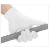 Handskar PGM Menwomens höst- och vintergolfhandskar Plysch förtjockad polär fleece Varma handskar Vindtät non slip Silicone White ST033