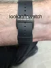 Männer beobachten Richarmill Uhr Automatische mechanische Armbanduhren Bewegung Uhren 016 Weißgold